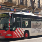 Imatge d'arxiu d'un autobús municipal de Tarragona