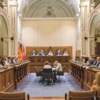 El pleno de la Diputació de Tarragona, el pasado 16 de julio.
