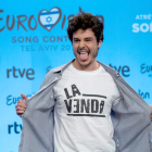 El cantante Miki Núñez participó en el festival de Eurovisión con 'La Venta'.