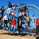 Els alumnes de l'Escola Cal·lípolis de la Pineda han estrenat l'àrea.
