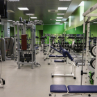 El actual gimnasio del pabellón ofrece aparatos cardiovasculares, de trabajos de fuerza y pesos.