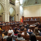 Imagen del pleno de la Diputació de Tarragona de este 22 de febrero.