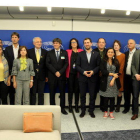 Los miembros de la nueva Plataforma de Diàleg UE-Catalunya en la IX legislatura de la Eurocámara.