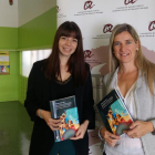 Las autoras del libro, Anna Borrull, a la izquierda, y Cristina Valls.