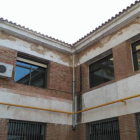 Aspecto que presentan dos fachadas del edificio de la plaza Arce Ochotorena.