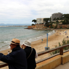 Playa del municipio de Salou, donde –con l'Ametlla de Mar y Sant Carles de la Ràpita- se registran las rentas más bajo. Imagen de archivo.