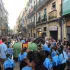 Imagen de la Mulassa de Tarragona durante las fiestas de Santa Tecla.