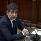 Jordi Sánchez declarant davant del Tribunal Suprem.