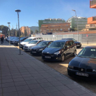 Imagen de las nuevas plazas de aparcamiento.