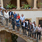 Imagen de la recepción anual del sector de las letras en Tarragona.