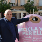 A Tarragona s'instal·laran durant unes setmanes quatre contenidors de color rosa.