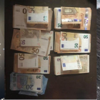 La Guardia Civil incautó diferentes sustancias estupefacientes y dinero en metálico.