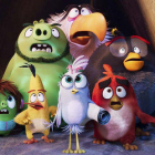 Alguns dels protagonistes de la segona part de la seqüela de la pel·lícula d'animació protagonitzada per ocells i porcs verds, 'Angry Birds 2'.
