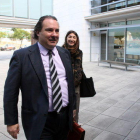 El exalcalde de Torredembarra, Daniel Masagué, entrando a declarar en los juzgados del Vendrell el 25 de noviembre del 2015.
