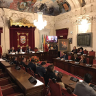 Imatge d'arxiu d'un plenari de l'Ajuntament de Màlaga.