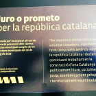 La AMI propone a los electos que prometan o juren el cargo «por la república catalana».