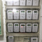 Una imagen de archivo de contadores eléctricos.
