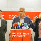 El PSC de Tarragona valora la posició d'En Comú Podem que pot fer a Ricomà alcalde.