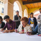 El acuerdo de gobierno, firmado ayer en la plaza del Pou de Altafulla, formaliza el pacto L'EINA-Ara-PSC.