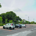 El nuevo parking dissuassiu de l'Horta Gran, al lado del puente del Francolí, en una imagen del pasado 18 de abril.