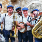 Imagen promocional de la Stromboli Jazz Band.