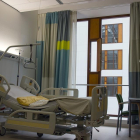 Imatge d'una habitació d'hospital.