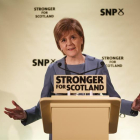 La primera ministra d'Escòcia, Nicola Strugeon.