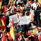 La manifestación convocada por Sociedad Civil Catalana