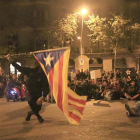 Imagen de archivo de una de las protestas de las últimas semanas en Barcelona.