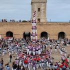 La Jove de Tarragona va estrenar els galons de nou al Castell de Montjuïc.