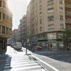 Imatge d'arxiu d'uns carrers de Lleida.