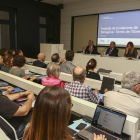 La trobada va reunir un important nombre de representants de fundacions d'arreu Catalunya.