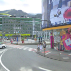 Imatge d'un carrer comercial d'Andorra la VElla.