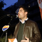 Plano medio del jefe de campaña de Cs en Cataluña, David Mejía.