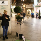 Patrick Resende y Dayenne Oliveira actuaron por primera vez el domingo en la calle Llovera.