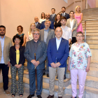 Imatge dels regidors del nou plenari municipal de Torredembara.