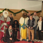 Algunos integrantes de la asociación de vecinos de Sant Pere i Sant Pau