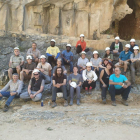 Trabajos de excavación en Atapuerca.
