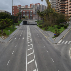 Avinguda Vidal i Barraquer el passat 23 de març en ple confinament a la ciutat de Tarragona