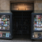 La librería Adserà en la Rambla Nova de Tarragona.