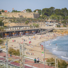 Imagen de la playa del Miracle de Tarragona.