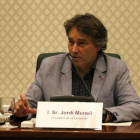 L'alcalde de Ripoll i diputat de JxCat, Jordi Munell, presidint la comissió del Parlament que investiga els atemptats de l'agost de 2017