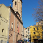 Iglesia de Sant Francesc de Valls, situada en la plaza del mismo nombre y hoy cerrada al culto religioso.