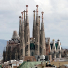 Imagen del templo de la Sagrada Familia de Barcelona.