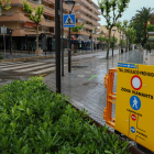 Tram del carrer Barcelona que es tallarà al transit cada tarda durant tot l'estiu.