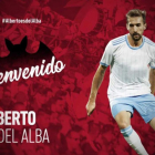 L'Albacete ha anunciat aquest divendres el fitxatge d'Alberto Benito.