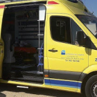 Imagen de archivo de una ambulancia de la empresa.