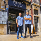 David Casarramona i Javier Martínez, copropietaris de la Pizzeria Mistral.