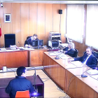 Captura de pantalla de la declaración del acusado del crimen de Cambrils durante el juicio en la Audiencia de Tarragona.