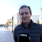 El director de la Federación Empresarial de Autotransporte de Tarragona (FEAT), Josep Lluís Aymat, en una entrevista en el ACN